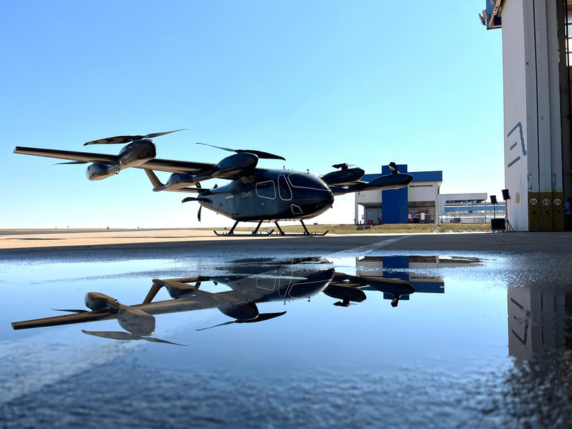EVE AIR MOBILITY UNVEILS FIRST FULL-SCALE EVTOL PROTOTYPE